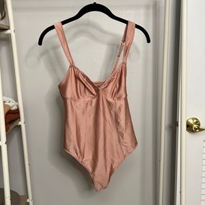 Urban Outfitters Satin Bodysuit